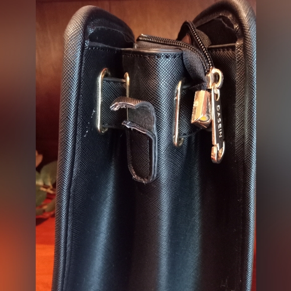 👜 Dasein Purse - large tote black and grey with silver - Picture 7 of 11